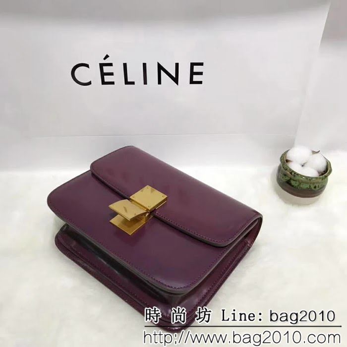 CELINE賽琳原單 classic box新潮經典豆腐包 單肩斜挎包 SL1836